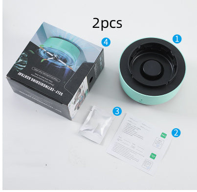 Portable Smoke-Removal Car Ashtray