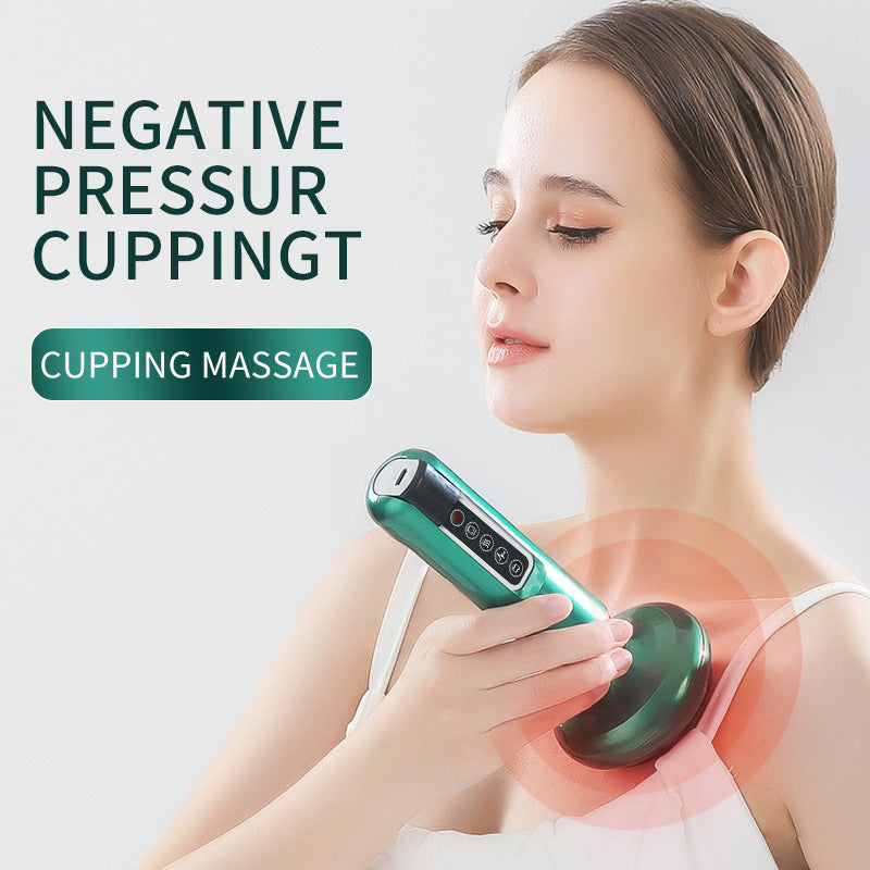 Electric Cupping Massager – Vacuum Gua Sha & Slimming Therapy