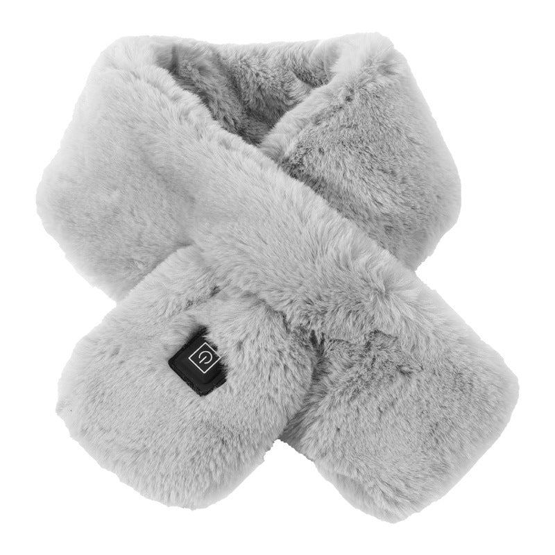 USB Electric Heated Neck Scarf – 3-Level Warmth & Pain Relief