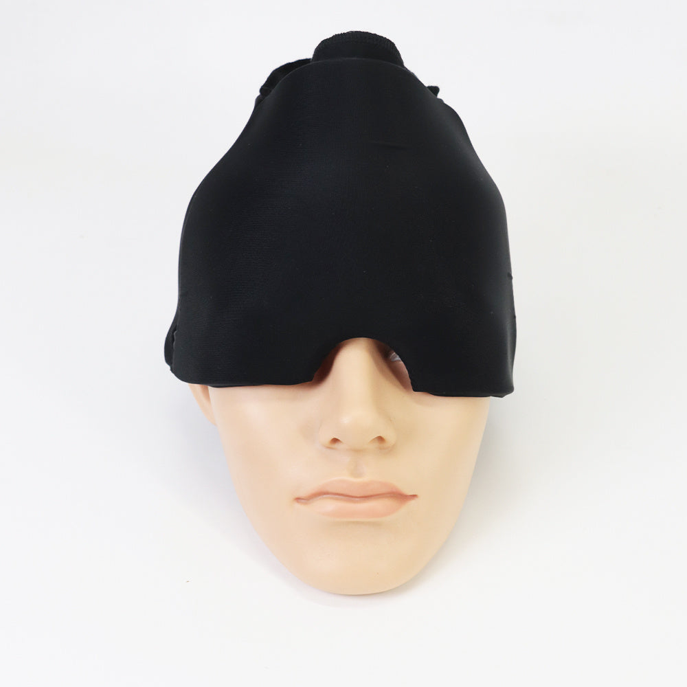 Migraine Relief Cold Therapy Hat – Ice Pack Eye & Head Wrap