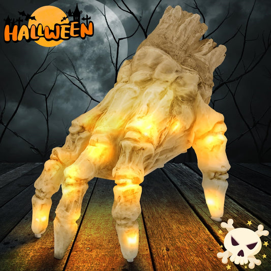 Halloween Luminous Zombie Hand with Sound & Motion