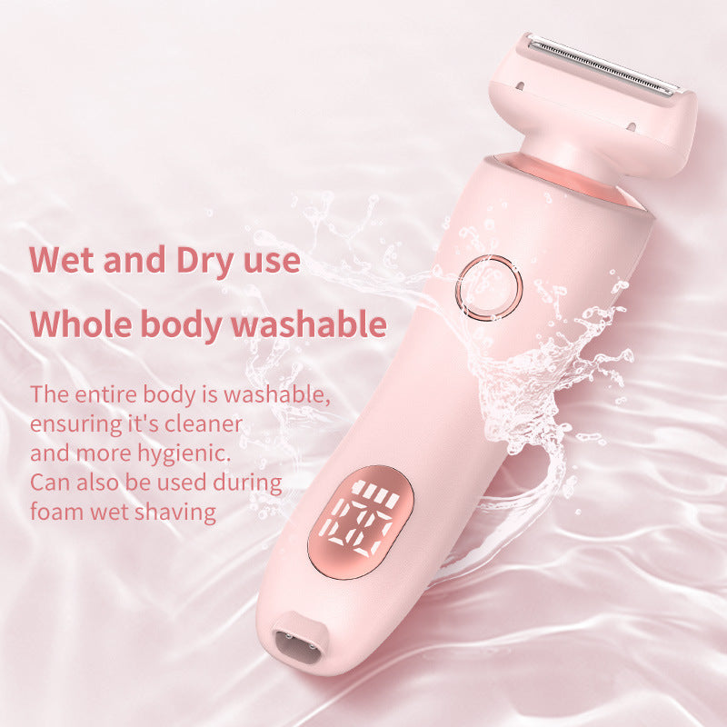 2-in-1 USB Rechargeable Hair Removal Epilator & Trimmer for Women
