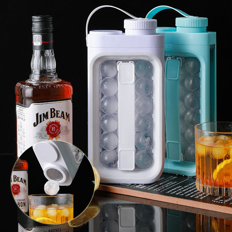 2-in-1 Portable Ice Ball Maker & Cold Kettle