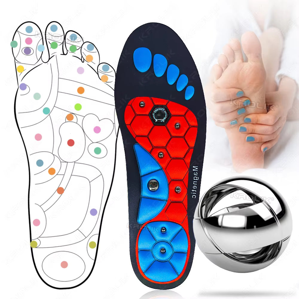 Magnetic Acupressure Foot Insoles
