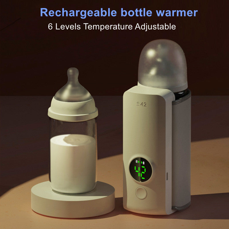 Portable USB Baby Bottle Warmer – Rechargeable Milk Heating Bag