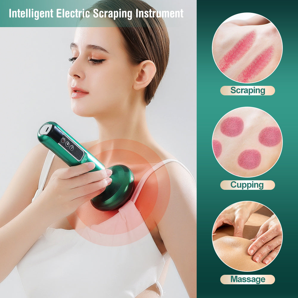 Electric Cupping Massager – Vacuum Gua Sha & Slimming Therapy