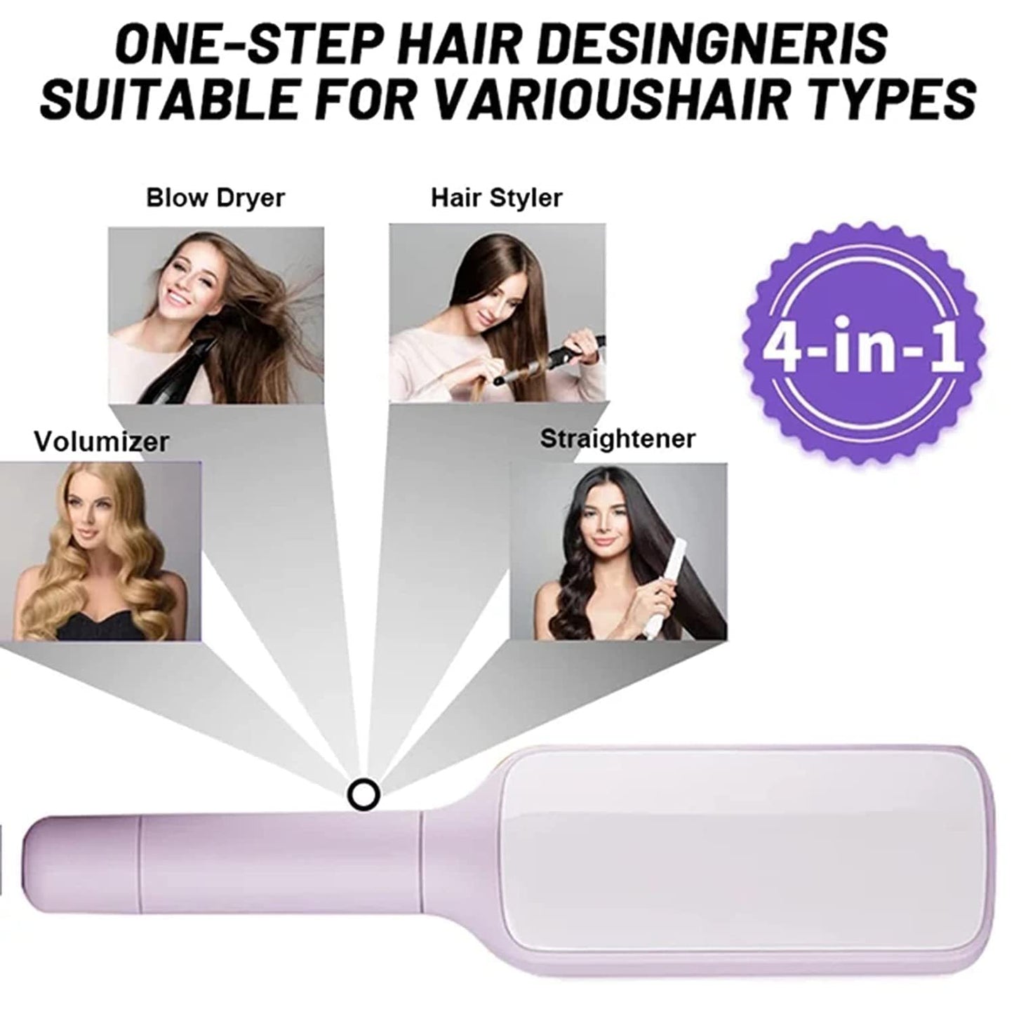 Self-Cleaning Scalp Massage Comb