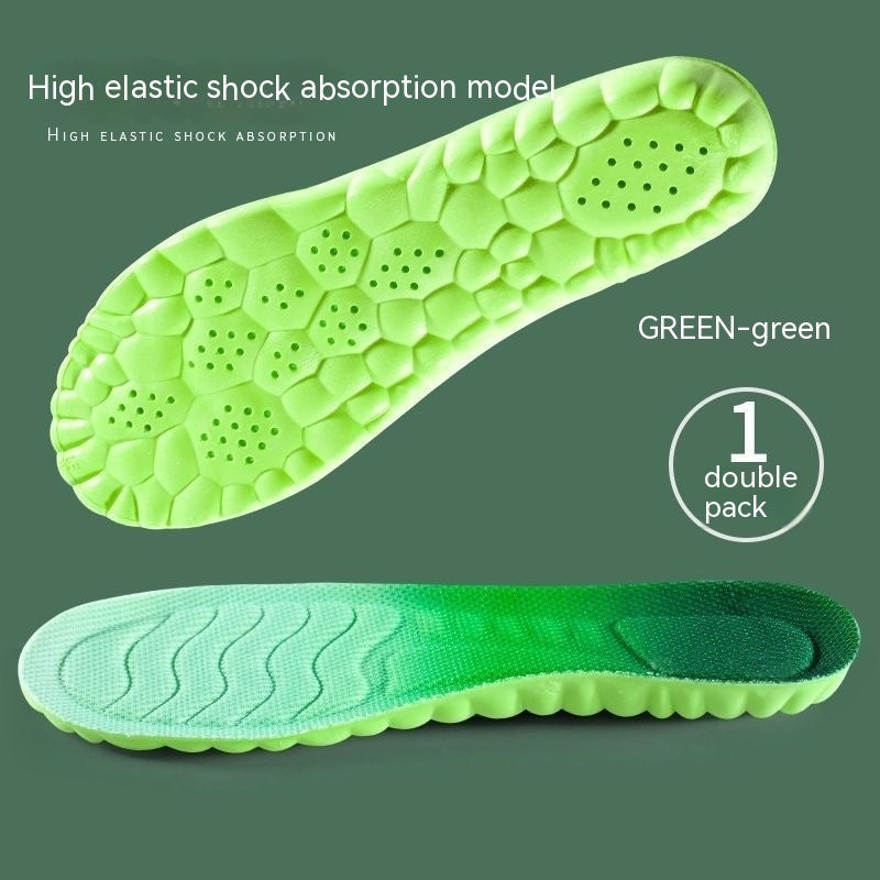 4D Cloud PU Massage Insoles – Shock-Absorbing & High Elastic