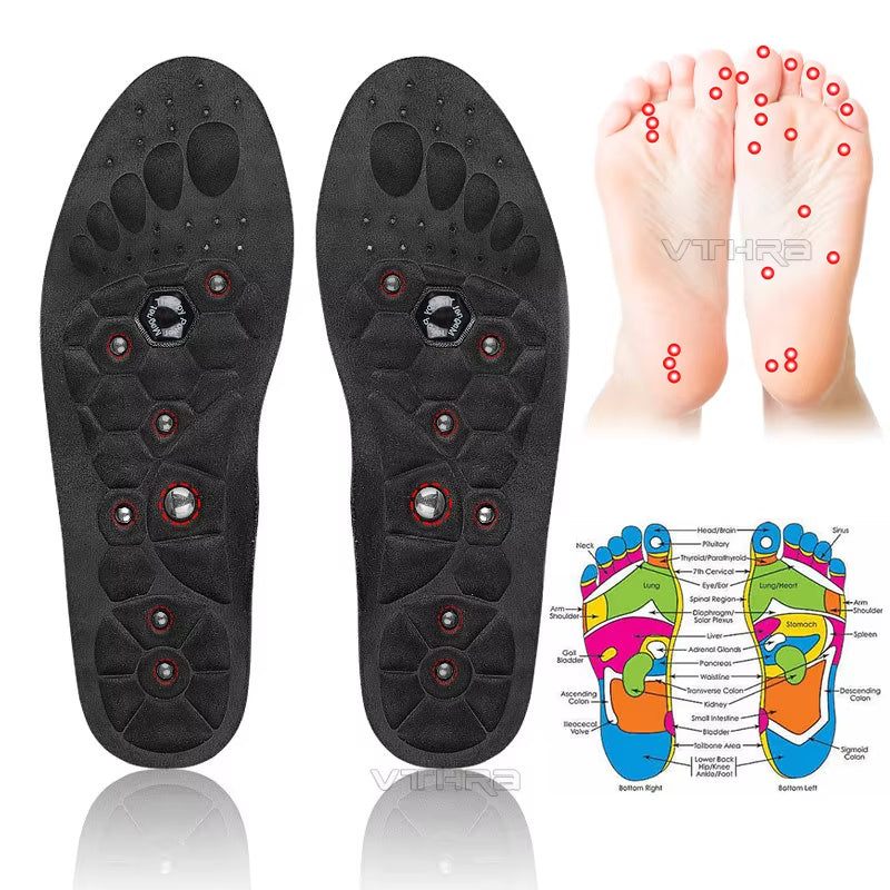Magnetic Acupressure Foot Insoles