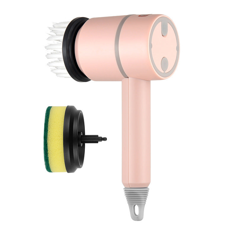 Electric 4-in-1 Rechargeable Cleaning Brush – Kitchen & Bathroom