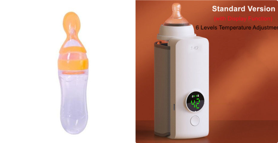 Portable USB Baby Bottle Warmer – Rechargeable Milk Heating Bag
