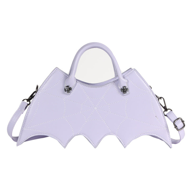 Halloween Spider Web Batgirl Crossbody Bag