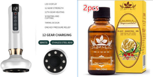 Electric Cupping Massager – Vacuum Gua Sha & Slimming Therapy