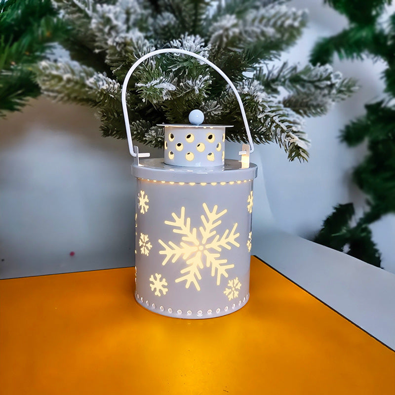 LED Christmas Candle Lantern Holiday Decoration